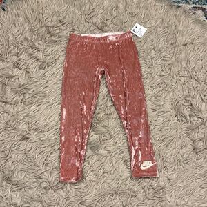 NWT Nike velvet pants size 6x
